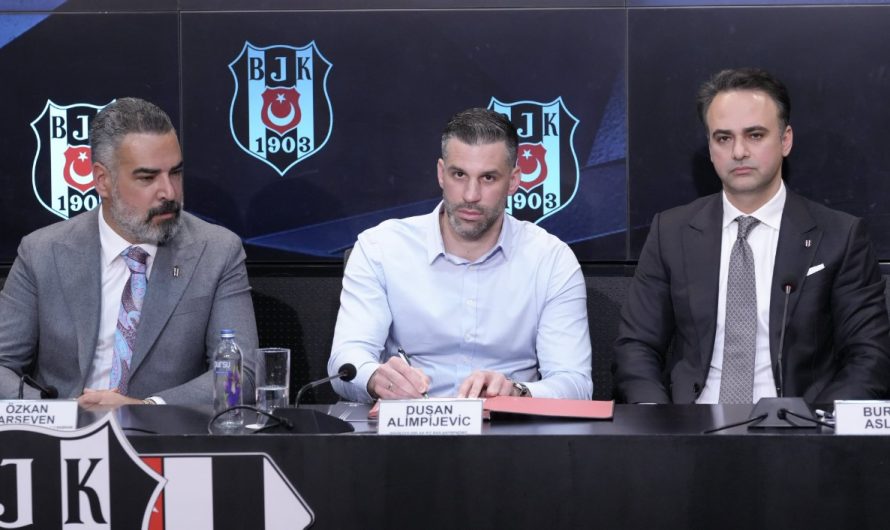 RESMİ: Beşiktaş, Koç Alimpijevic ile Yeni Kontrat İmzaladı